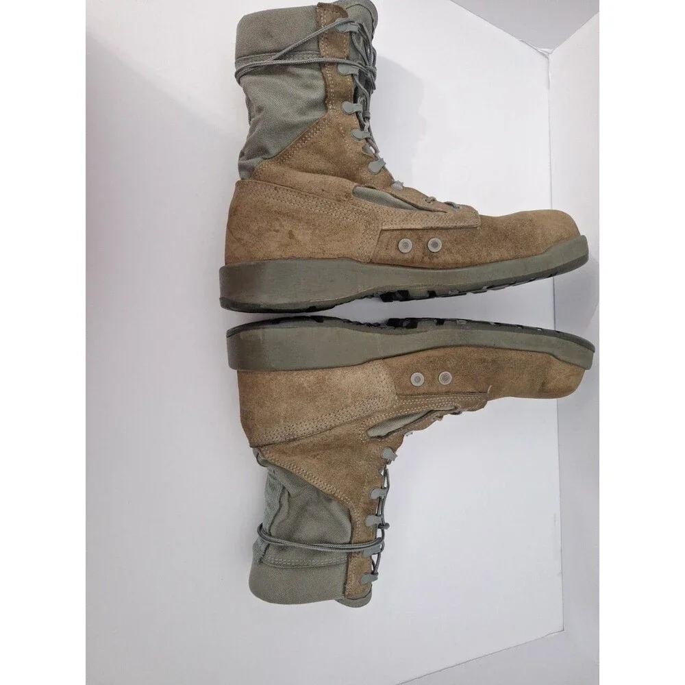 Belleville 600ST Sage Green Combat Boot Men 10.5 SteelToe USA Military Issue